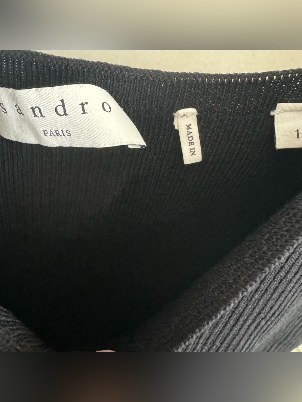 Sandro Rib Knit Tank Top - Picture 11 of 11
